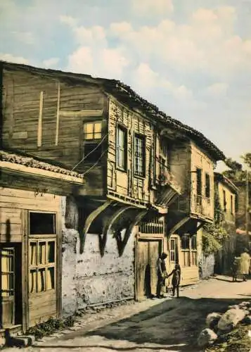 Bulgaria Nessebar old architecture style