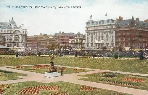 United Kingdom England Manchester the gardens Piccadilly
