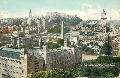 United Kingdom Scotland  Edinburgh from Carlton Hill