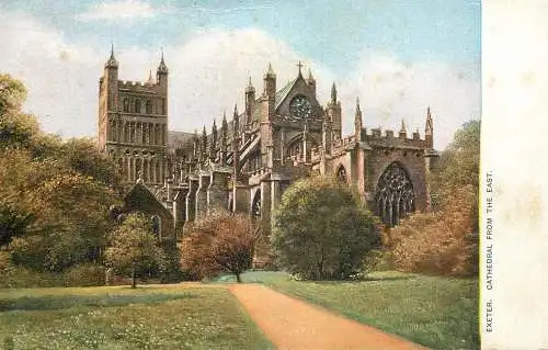 United Kingdom England Exeter cathedral