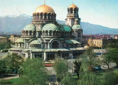 Bulgaria Sofia Der Dom "Alexander Nevski"