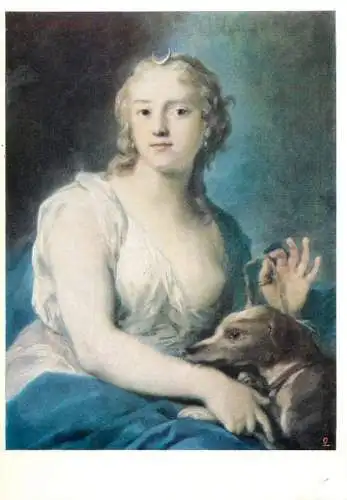 Diana Rosalba Carriera painting