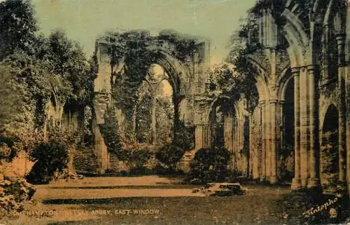 British abbeys, churches & cathedrals postcard Southampton Netley abbey