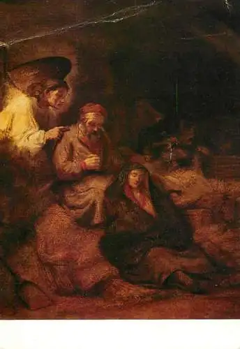 Dream of St Joseph Rembrandt van Rijn painting
