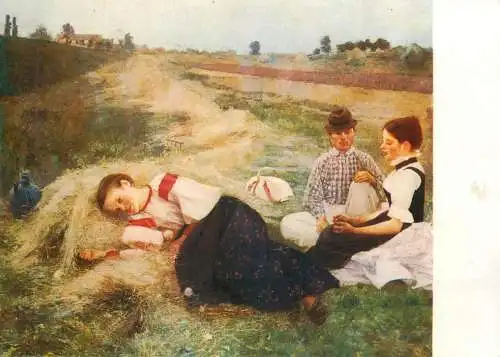 Haymakers Csok Istvan painting