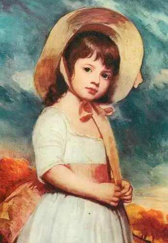 Miss Juliana Wiloughby young girl portrait George Romney painting