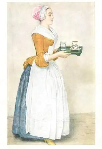Das Schokoladenmadchen Jean-Etienne Liotard painting
