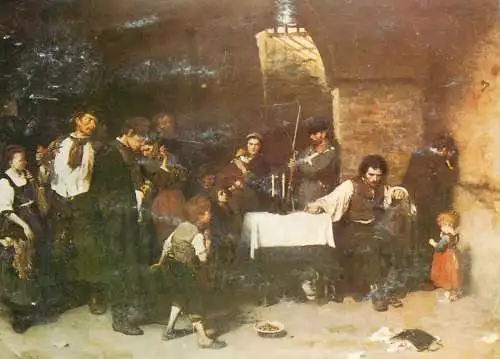 Condemned cell Munkacsy Mihaly painting