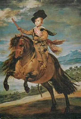 El Principe Baltasar Carlos Velazquez painting