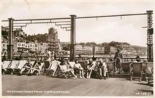 United Kingdom England Hastings from the bandstand