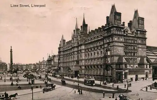 United Kingdom England Liverpool Lime street