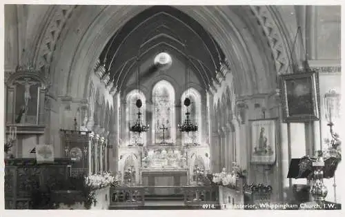 British churches & cathedrals postcard Whippingham church