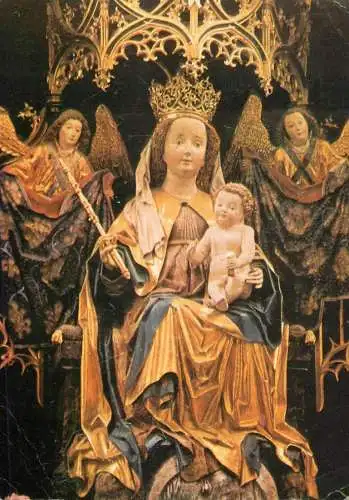 Maria Laach Kirche Flugelaltar Madonna