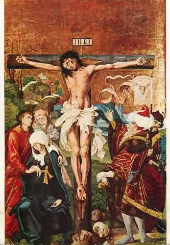 Hungary Esztergom Christian Museum Calvary MS Mester painting