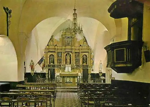 France Environs d'Amelie les Bains Palald interieur de l'eglise