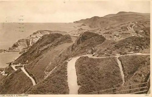 United Kingdom England Ilfracombe Tors walks