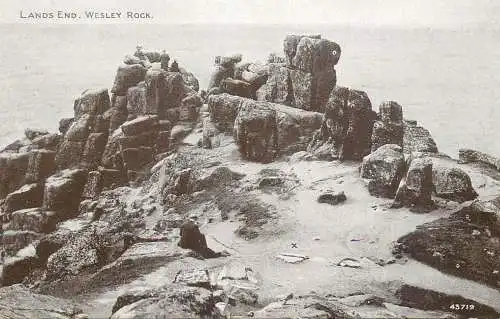 United Kingdom England Lands end Wesley rock