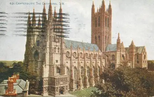 United Kingdom England Canterbury cathedral