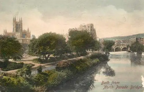United Kingdom England Bath from North Parade bridge