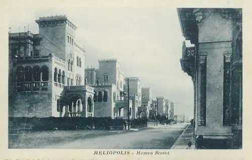 Egypt Heliopolis Memes street