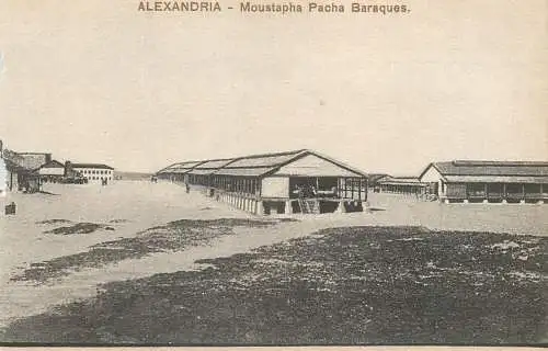 Egypt Alexandria Moustapha Pacha Baraques