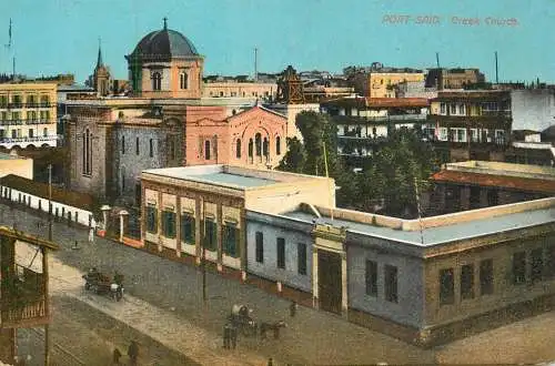 Egypt Port Said Greek church