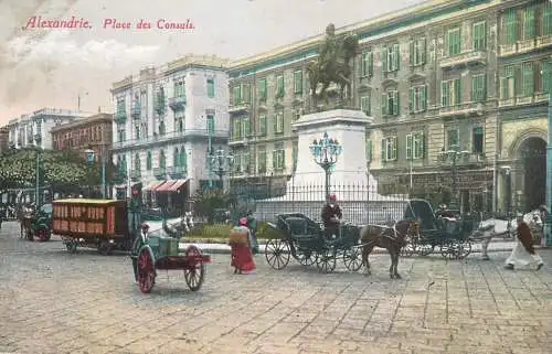 Egypt Alexandria Place des Consuls