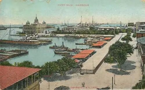 Egypt Port Said harbour