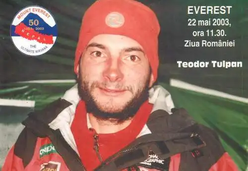 Teodor Tulpan pe Everest 22 mai 2003