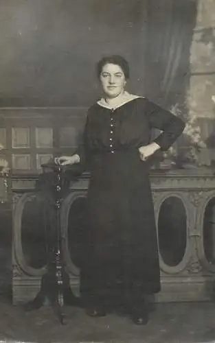 Deutschland 1917 foto-AK Frau