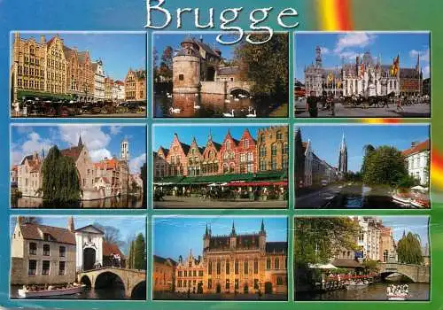 Belgium Brugge multi view
