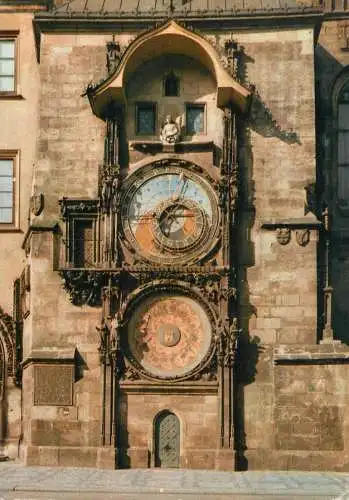 Czech Republic Prague Astronomical Clock detail view