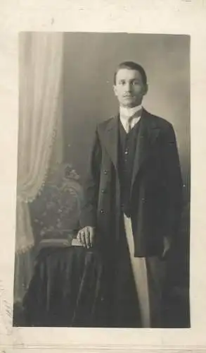 Elegant man studio photo