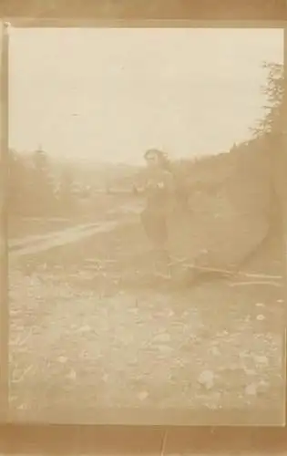 Social history instant real photo vintage postcard