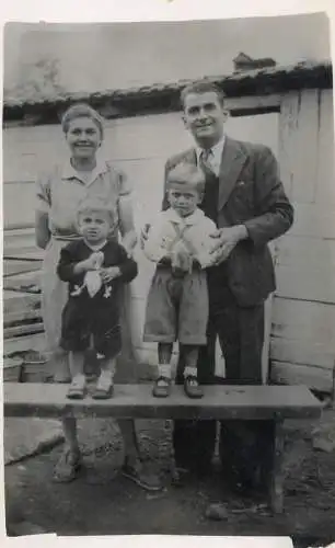 Romania family souvenir photo