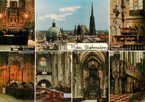 Austria Wien Stephansdom multi view