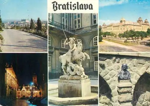 Slovakia Bratislava different views and aspects