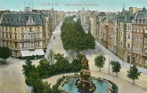 Germany Koln a. Rhein Kaiser Wilhelm und Hansaring