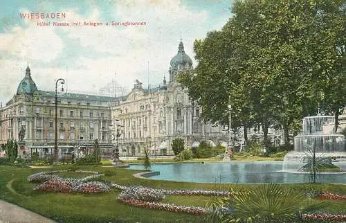 Germany Wiesbaden hotel Nassau mit Anlagen