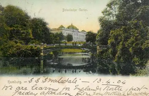 Germany Hamburg Botanischer garten