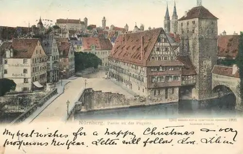 Germany Nuernberg partie an der Pegnitz