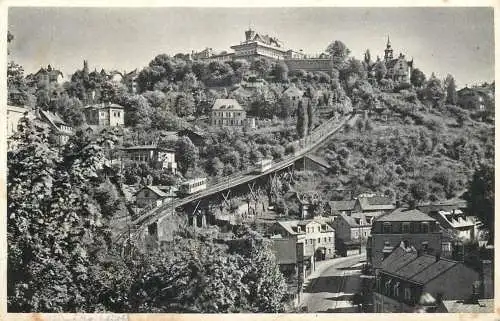Germany Dresden mountain trin and tram
