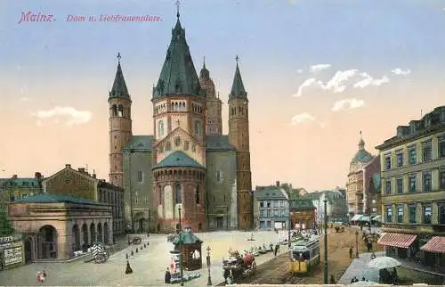 Germany Mainz dom u. Liebfrauenplatz
