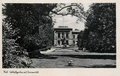 Germany Kiel schlossgarten mit universitat