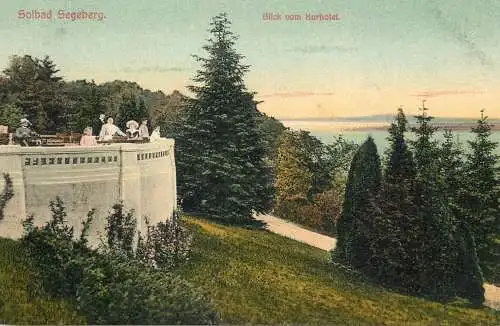 Germany Solbad Segeberg blick vom Kurhotel