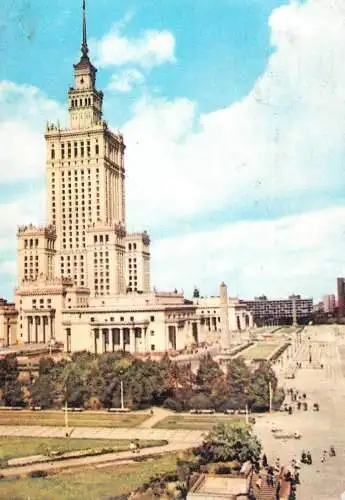 Poland Warsaw Culture Palace
