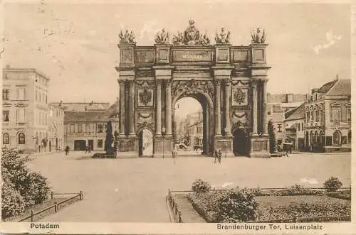 Germany Potsdam Brandenburger Tor Luisenplatz