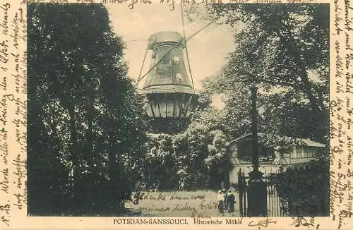 Germany Potsdam Sanssouci historische muhle