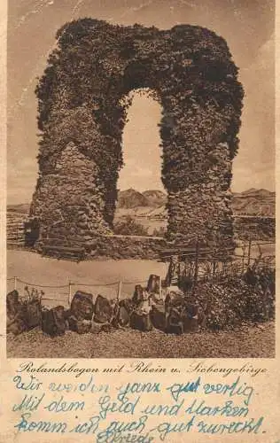 Germany Rolandsbagen mit Rhein Sichbengebirge