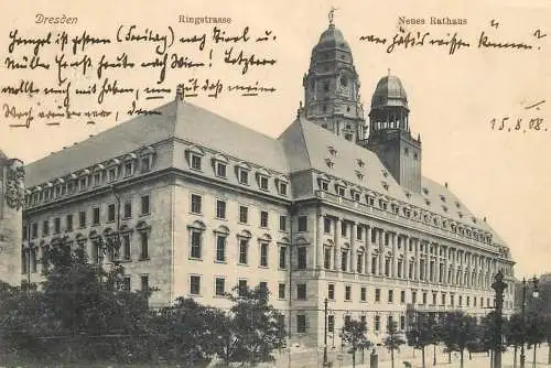 Germany Dresden ringstrasse